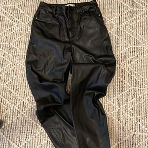 Zara Faux Leather pants